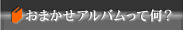 おまかせアルバムって何?(コチラのページです)